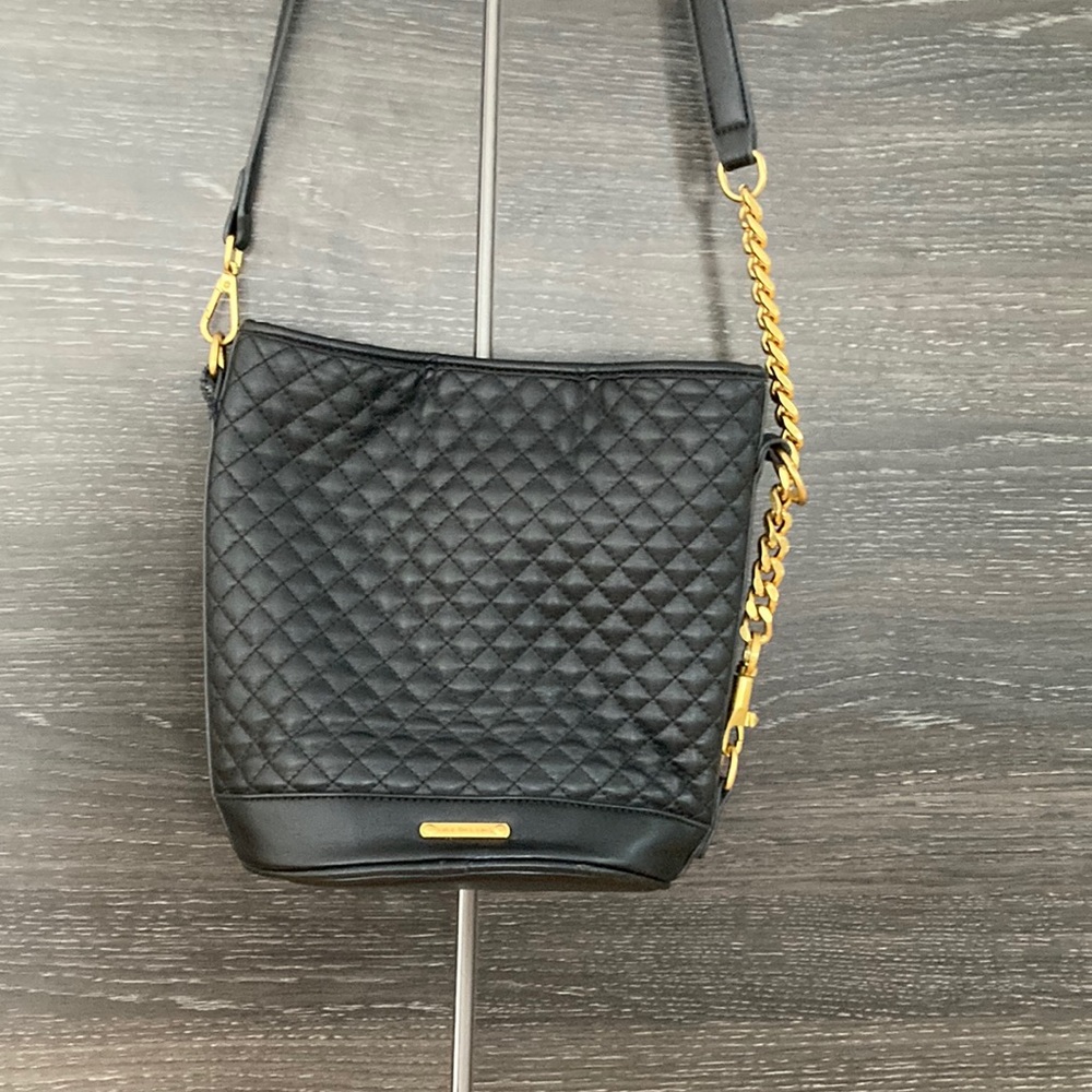 Like Dreams PU Leather Bucket Bag Quilted Xbody